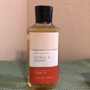 Bath & Body Works Citrus & Cedar Aloe Vit E Shower Gel
